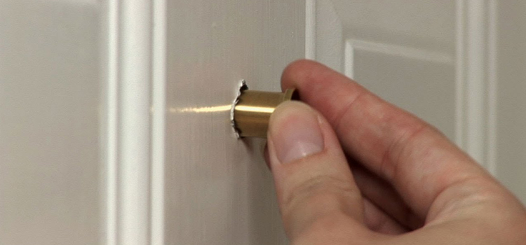 peephole door repair in Ripon