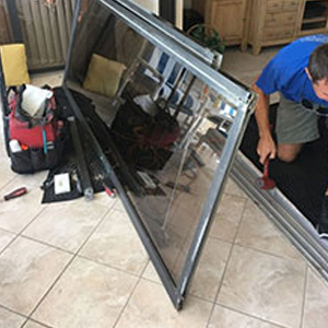 sliding glass door frame repair Ripon